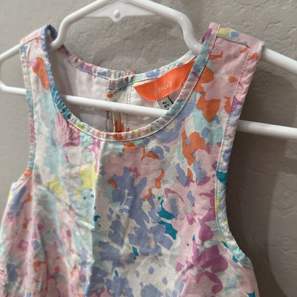 Joules Mermaid Coral Sea Shells Tank Dress - Picture 2 of 8